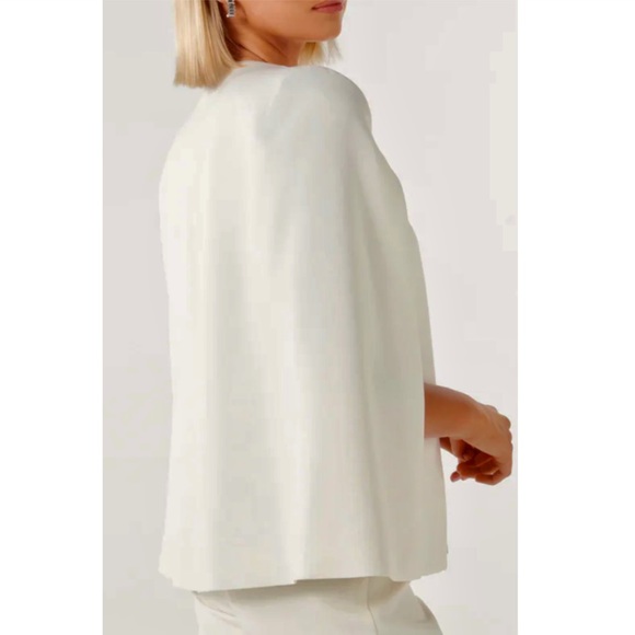 New Alberto Makali Wool Cape Jacket - Picture 2 of 14